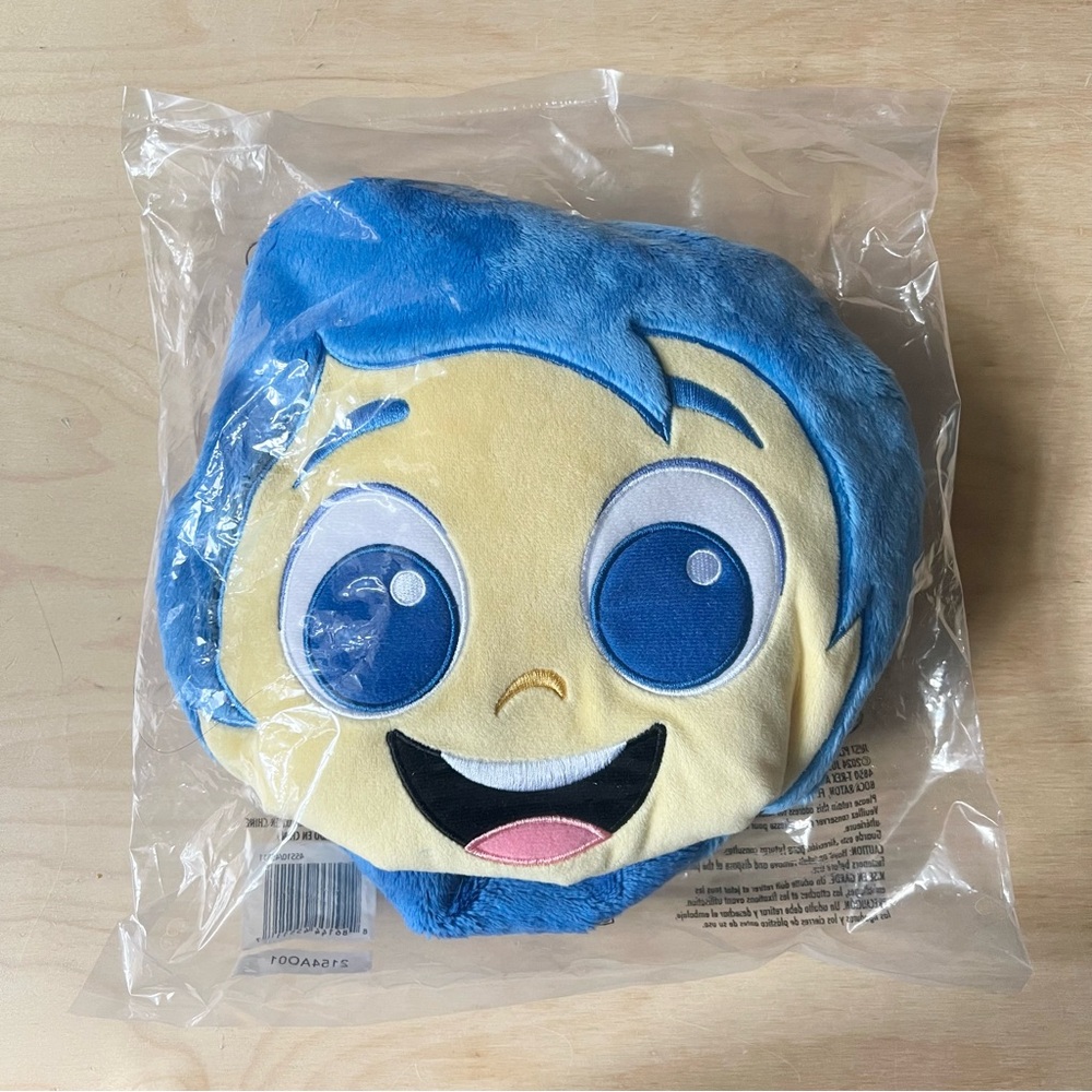 NEW: Inside Out 2 Flip-A-Mood Reversible Plush Joy/Sad